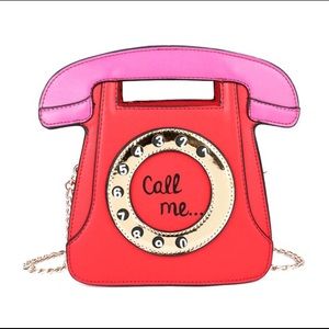 Telephone crossbody handbag
